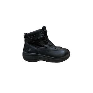 Timberland PRO Valor Duty 6" Boot Side Zip Comp Toe Waterproof Leather Size 7